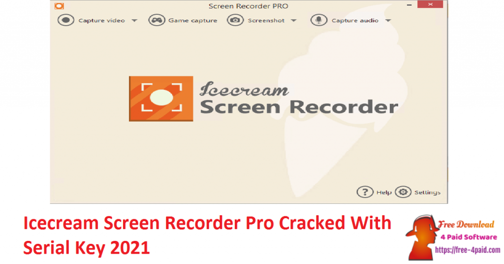 Icecream Screen Recorder Pro Cracked With Serial Key 2021