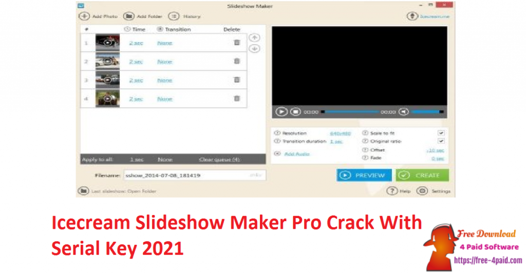 Icecream Slideshow Maker Pro Crack With Serial Key 2021