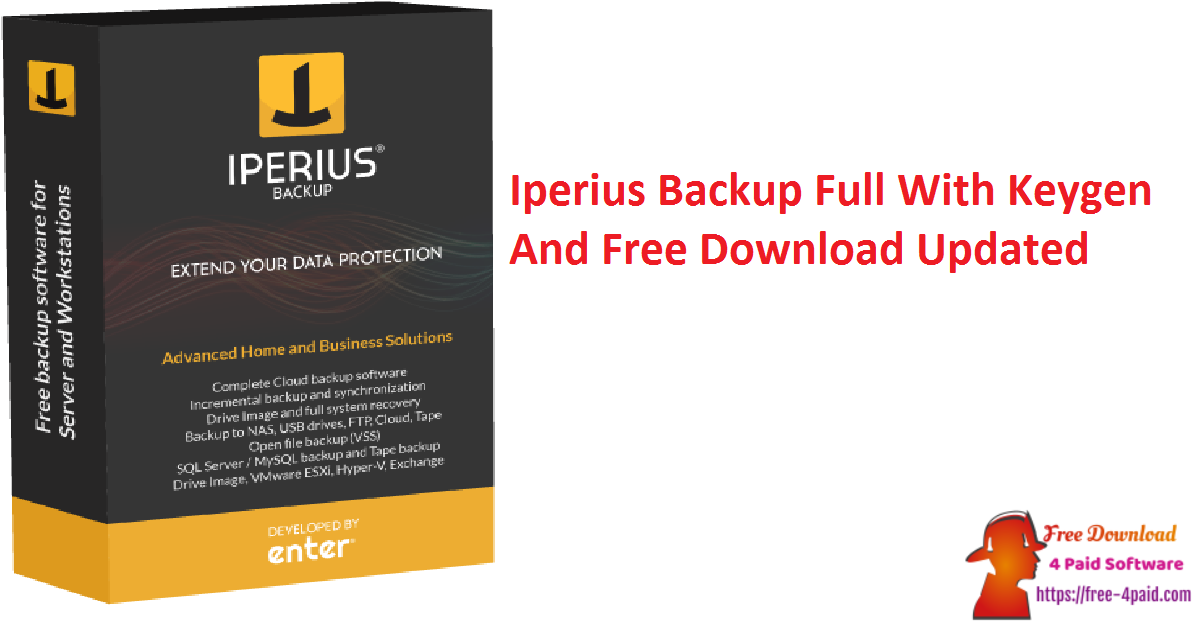Iperius Backup Full With Keygen And Free Download Updated