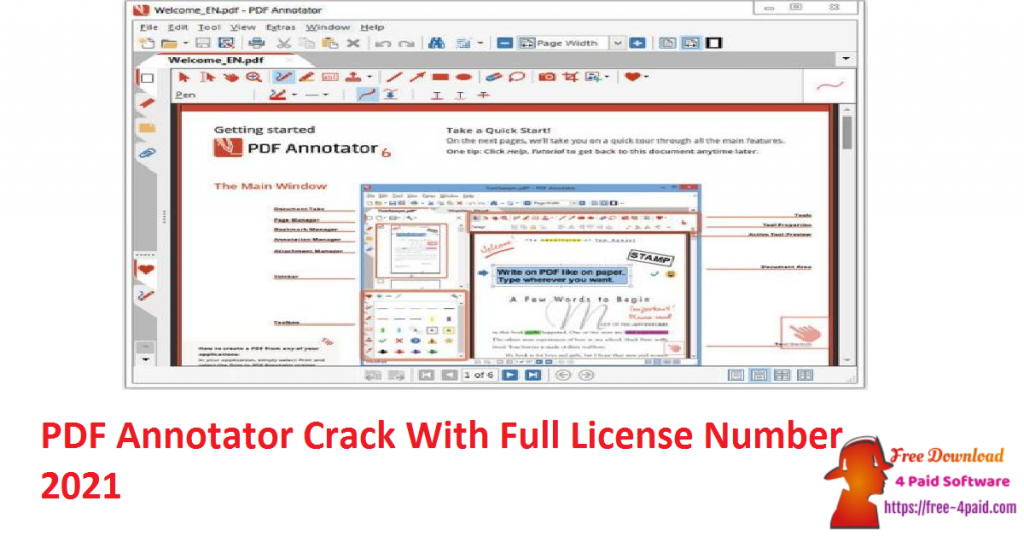 PDF Annotator Crack With Full License Number 2021