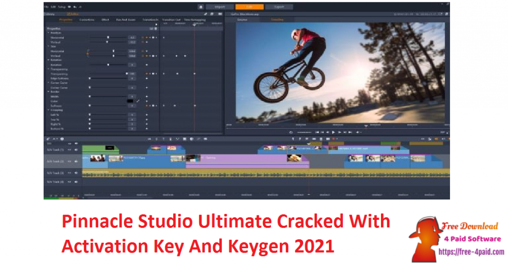 Pinnacle Studio Ultimate Cracked With Activation Key And Keygen 2021