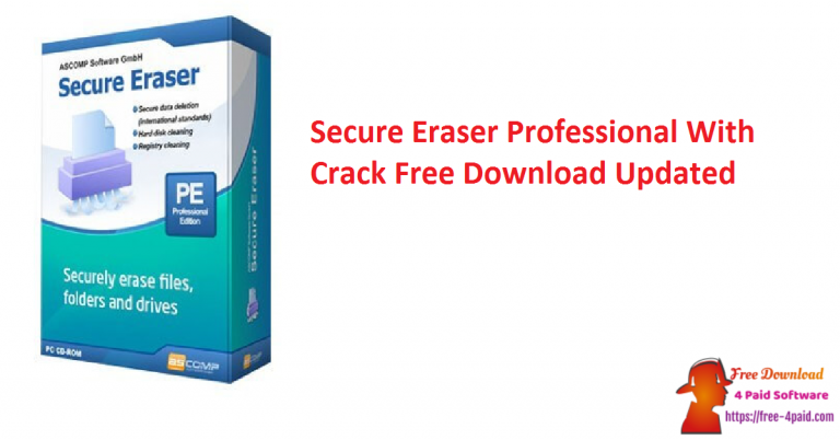 ASCOMP Secure Eraser Professional 6.002 for windows download