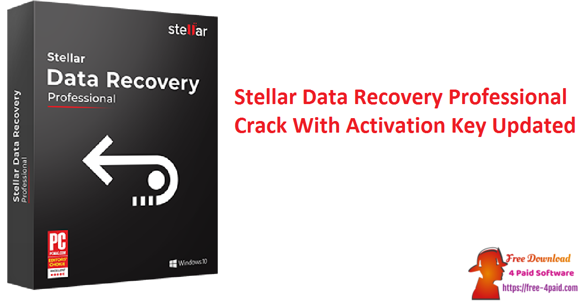 Stellar Data Recovery Professional Crack With Activation Key Updated