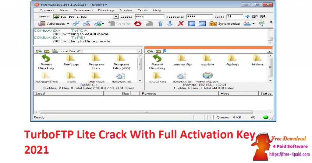 TurboFTP Lite Crack With Full Activation Key 2021