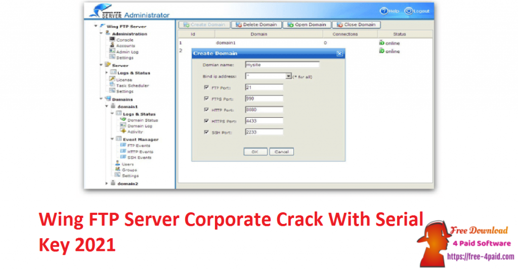 Wing FTP Server Corporate Crack With Serial Key 2021