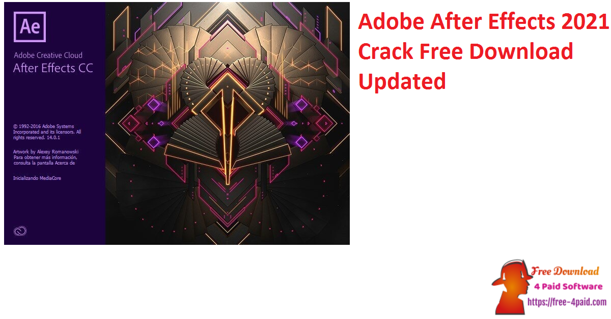 Adobe After Effects 2021 Crack Free Download Updated