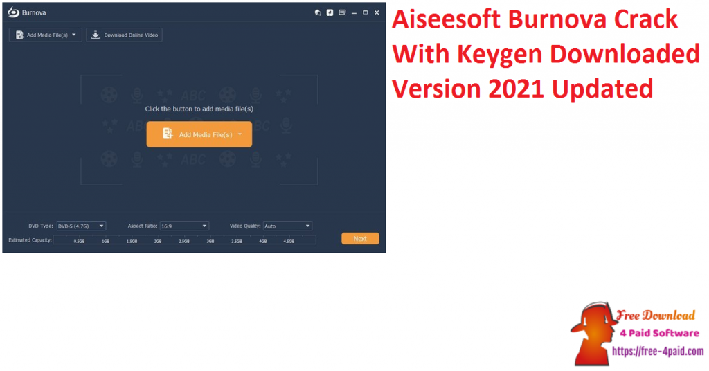 Aiseesoft Burnova Crack With Keygen Downloaded Version 2021 Updated