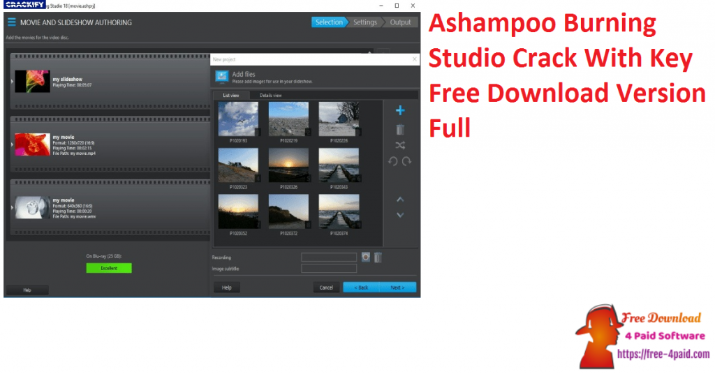 Ashampoo Burning Studio Crack With Key Free Download Version Full