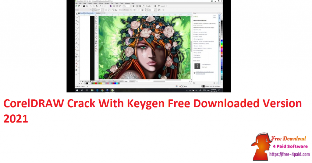 CorelDRAW Crack With Keygen Free Downloaded Version 2021
