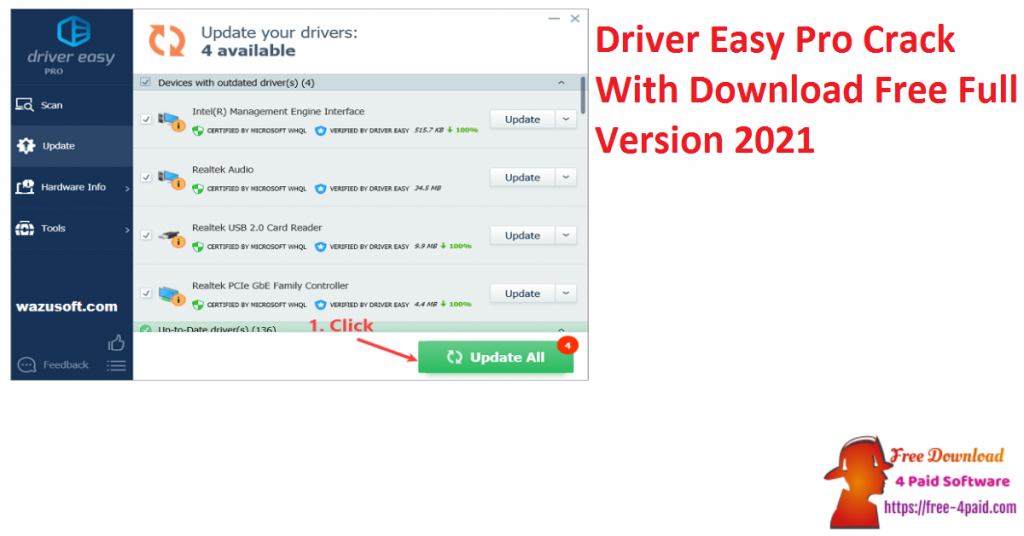 Driver Easy Pro Crack With Download Free Full Version 2021