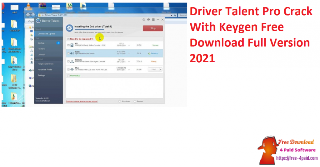Driver Talent Pro Crack With Keygen Free Download Full Version 2021