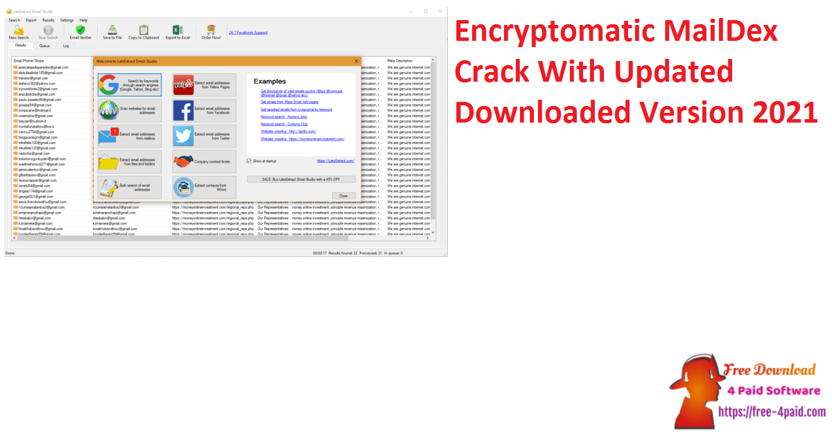 Encryptomatic MailDex 2024 v2.4.18.0 for ios instal