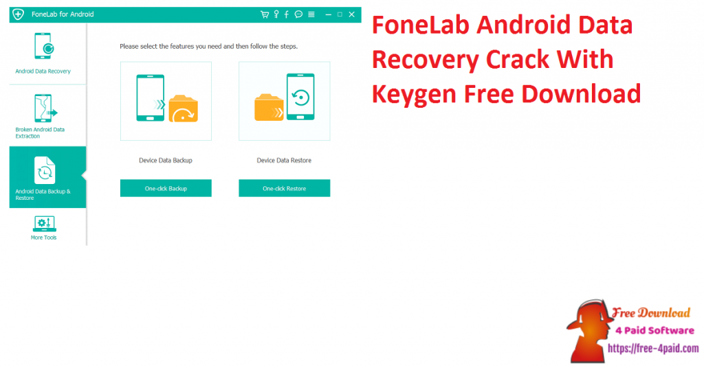 FoneLab Android Data Recovery Crack With Keygen Free Download 