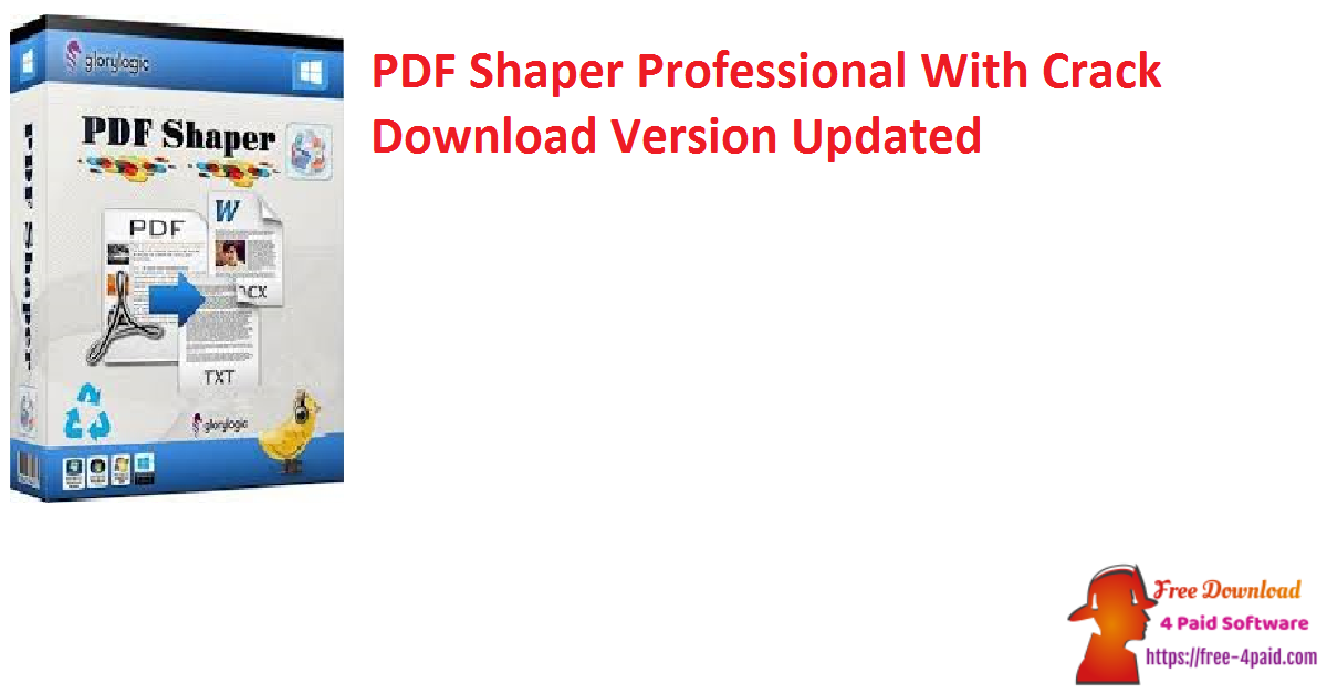 pdf shaper free version
