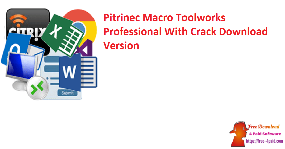 Pitrinec Macro Toolworks Professional With Crack Download Version
