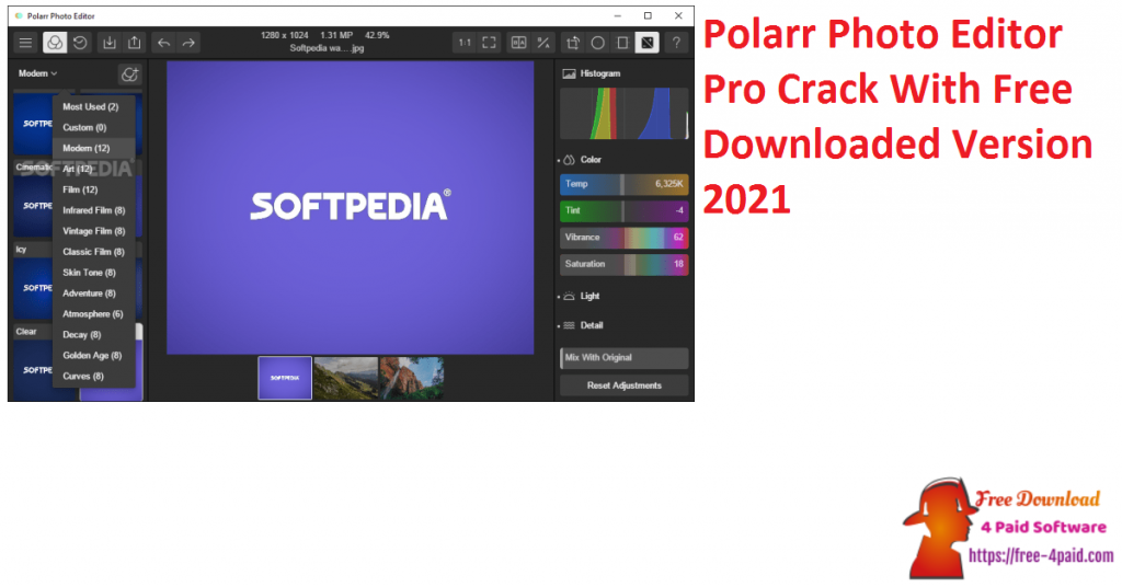 Polarr Photo Editor Pro Crack With Free Downloaded Version 2021