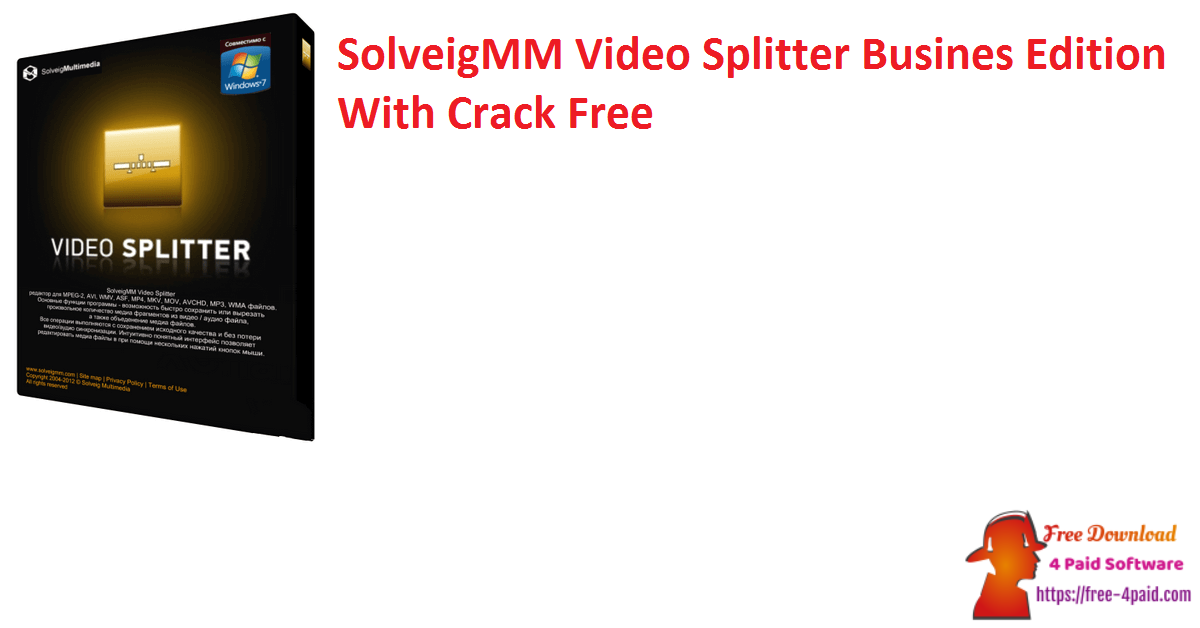 SolveigMM Video Splitter Busines Edition With Crack Free