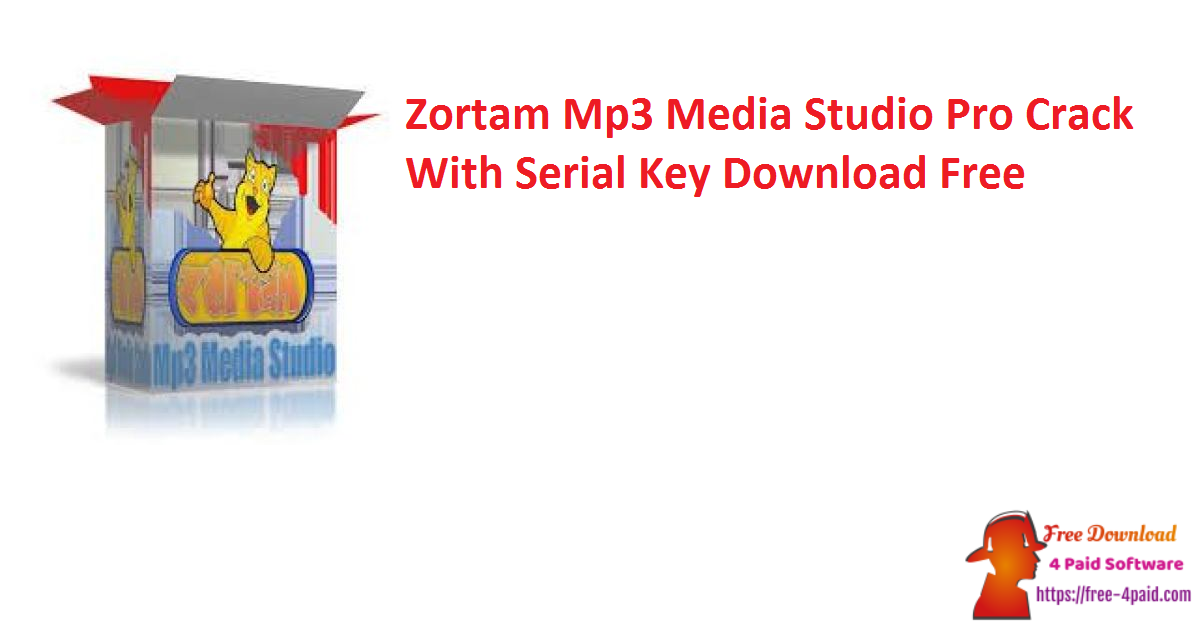 Zortam Mp3 Media Studio Pro Crack With Serial Key Download Free