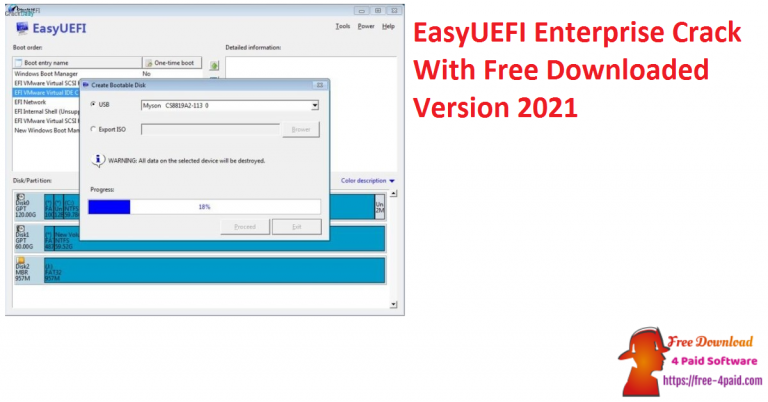 EasyUEFI Enterprise 5.0.1.2 instaling