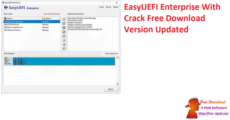 EasyUEFI Enterprise 5.0.1 download the new version for iphone