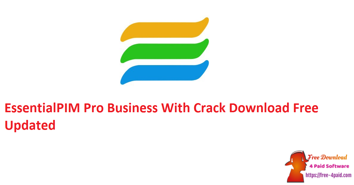 EssentialPIM Pro Business With Crack Download Free Updated
