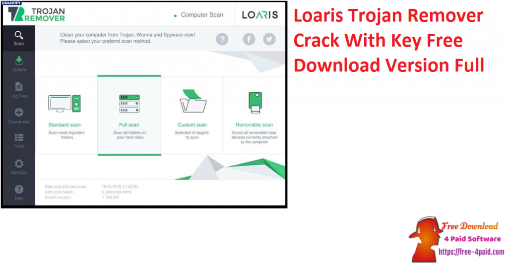 Loaris Trojan Remover Crack With Key Free Download Version Full
