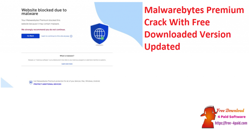 Malwarebytes Premium Crack With Free Downloaded Version Updated 