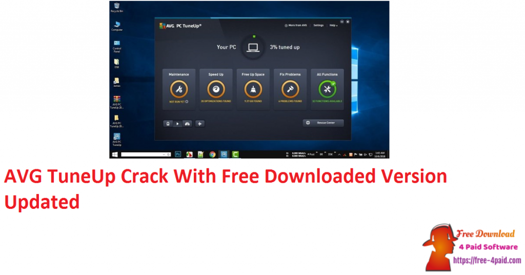 AVG TuneUp Crack With Free Downloaded Version Updated