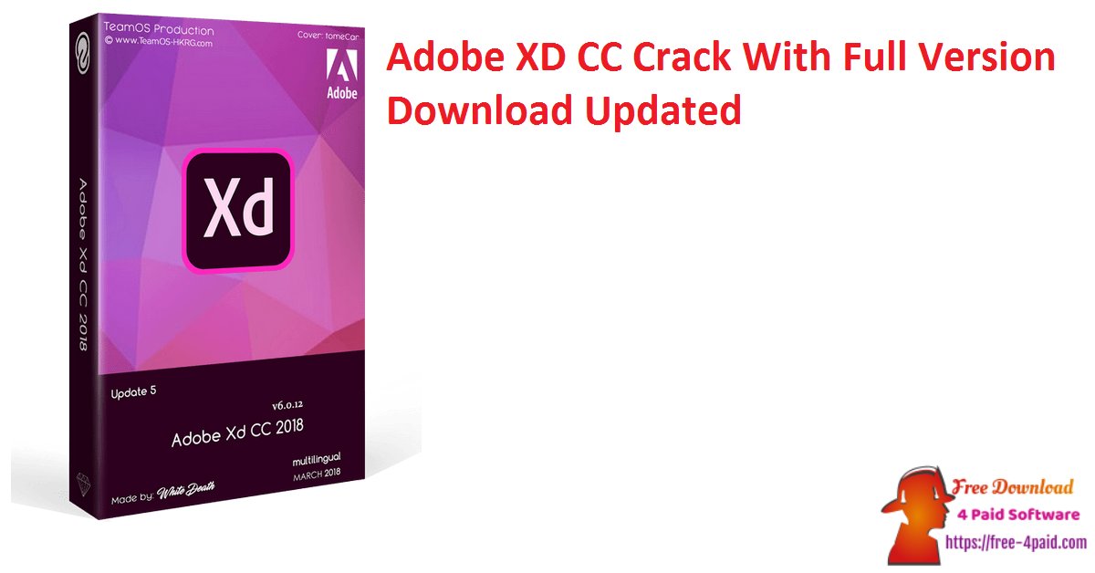 Adobe XD CC Crack With Full Version Download Updated