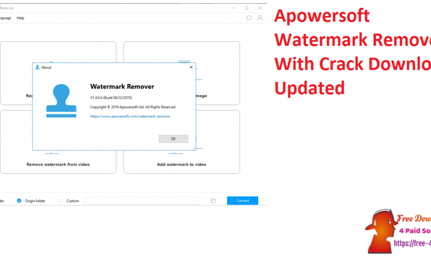 Apowersoft Watermark Remover 1.4.19.1 for apple download