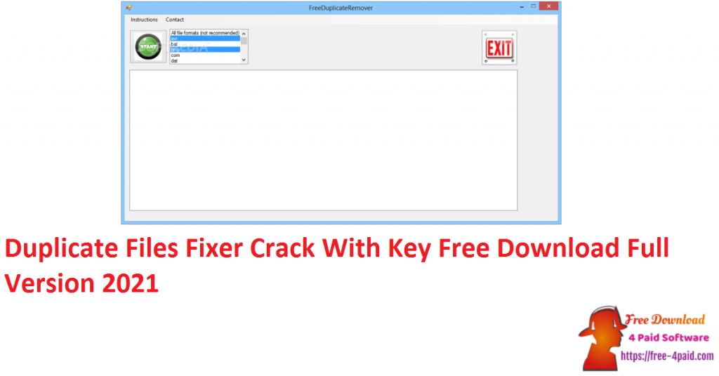 Duplicate Files Fixer Crack With Key Free Download Full Version 2021