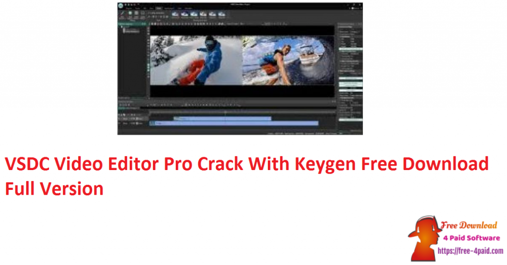 download vsdc free video editor full crack
