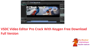 download vsdc video editor pro crack