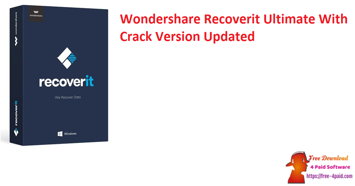 download the new version for apple Wondershare Recoverit
