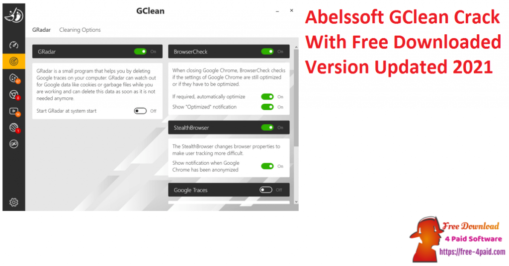 Abelssoft GClean Crack With Free Downloaded Version Updated 2021