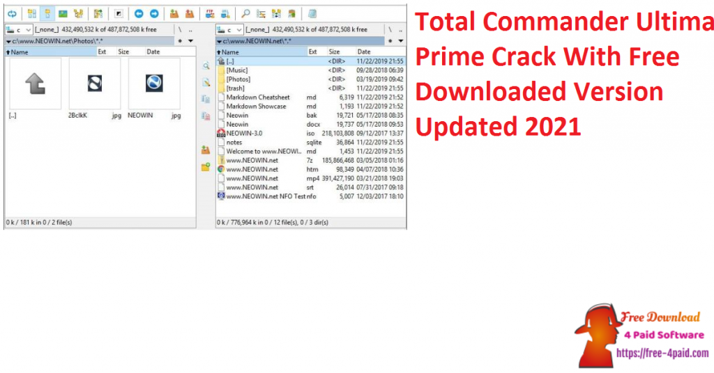 Total Commander Ultima Prime Crack With Free Downloaded Version Updated 2021