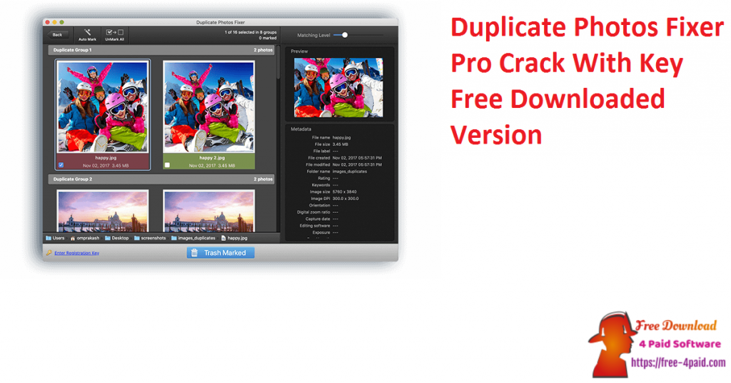 duplicate photos fixer pro support