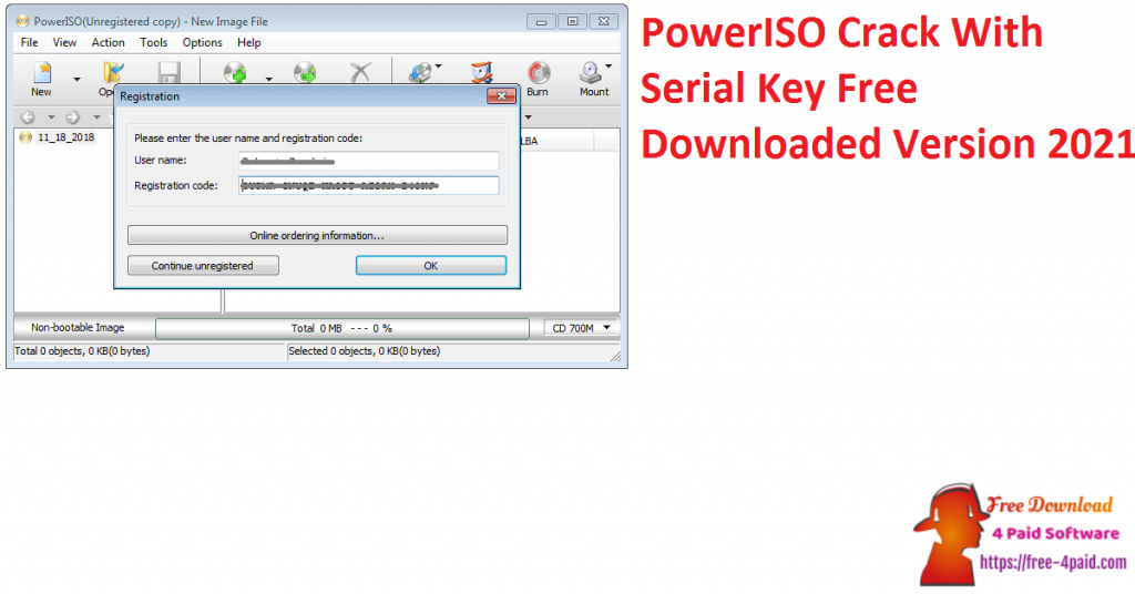 PowerISO Crack With Serial Key Free Downloaded Version 2021