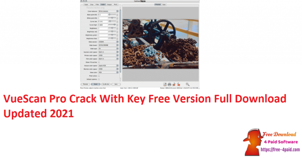 VueScan Pro Crack With Key Free Version Full Download Updated 2021