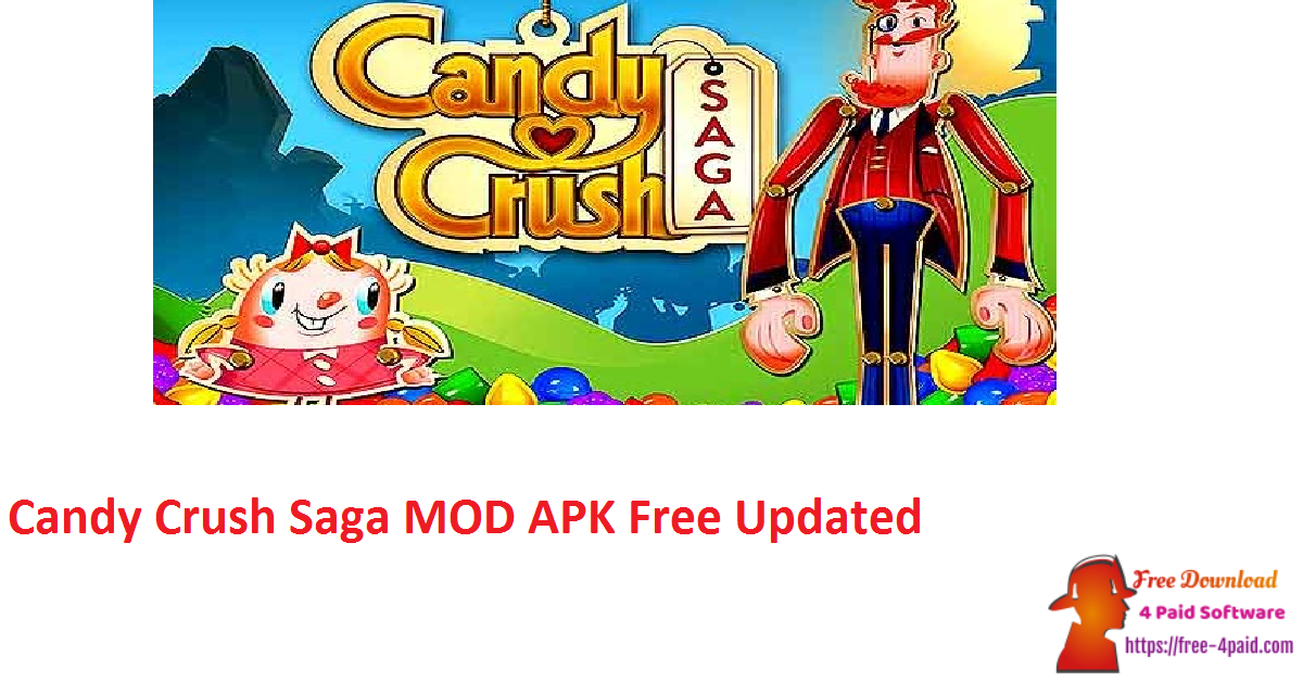 Candy Crush Saga MOD APK Free Updated