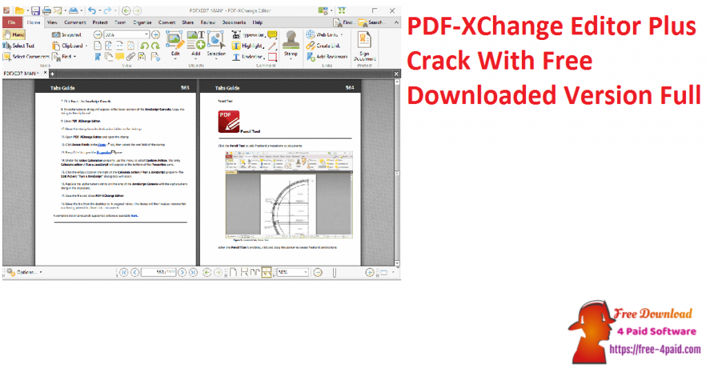 PDF-XChange Editor Plus Crack With Free Downloaded Version Full