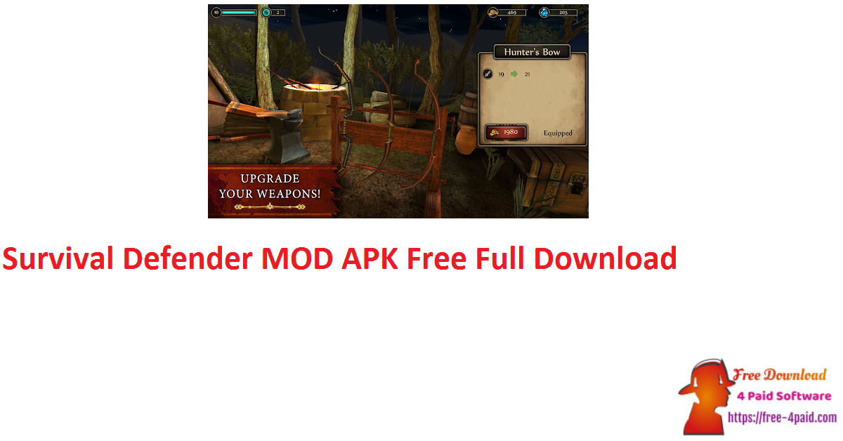 Survival Defender MOD APK Free Full Download