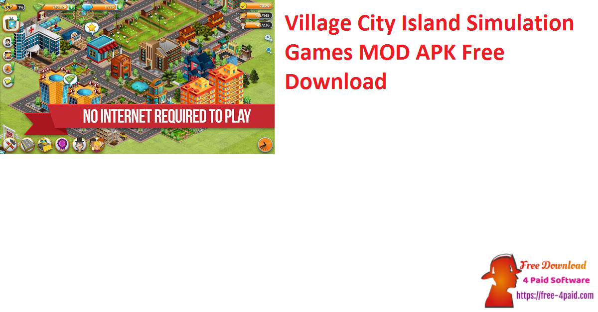 Village City Island Simulation Games MOD APK Free Download