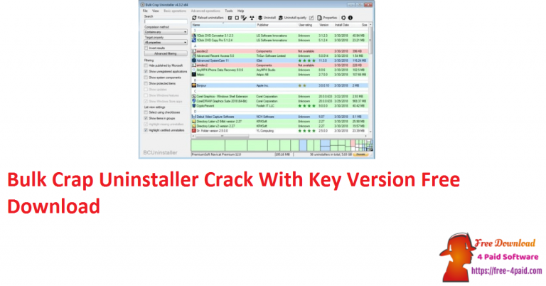 Bulk Crap Uninstaller 5.7 download the new for apple