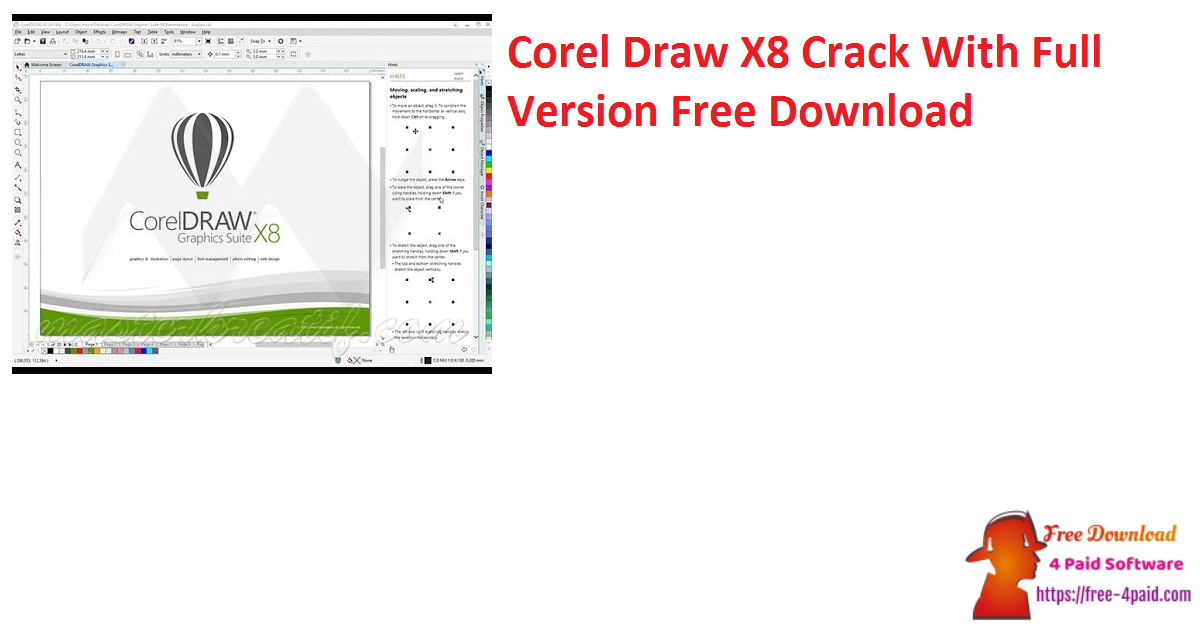 Corel Draw X8 Crack With Full Version Free Download