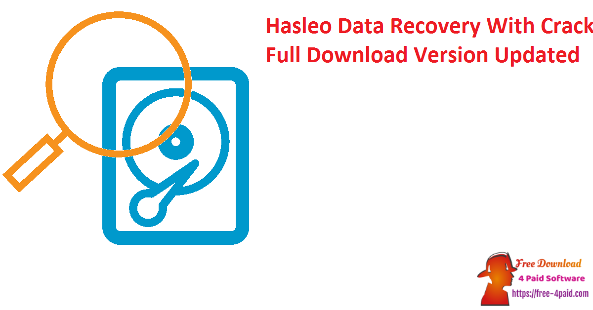Hasleo Data Recovery With Crack Full Download Version Updated