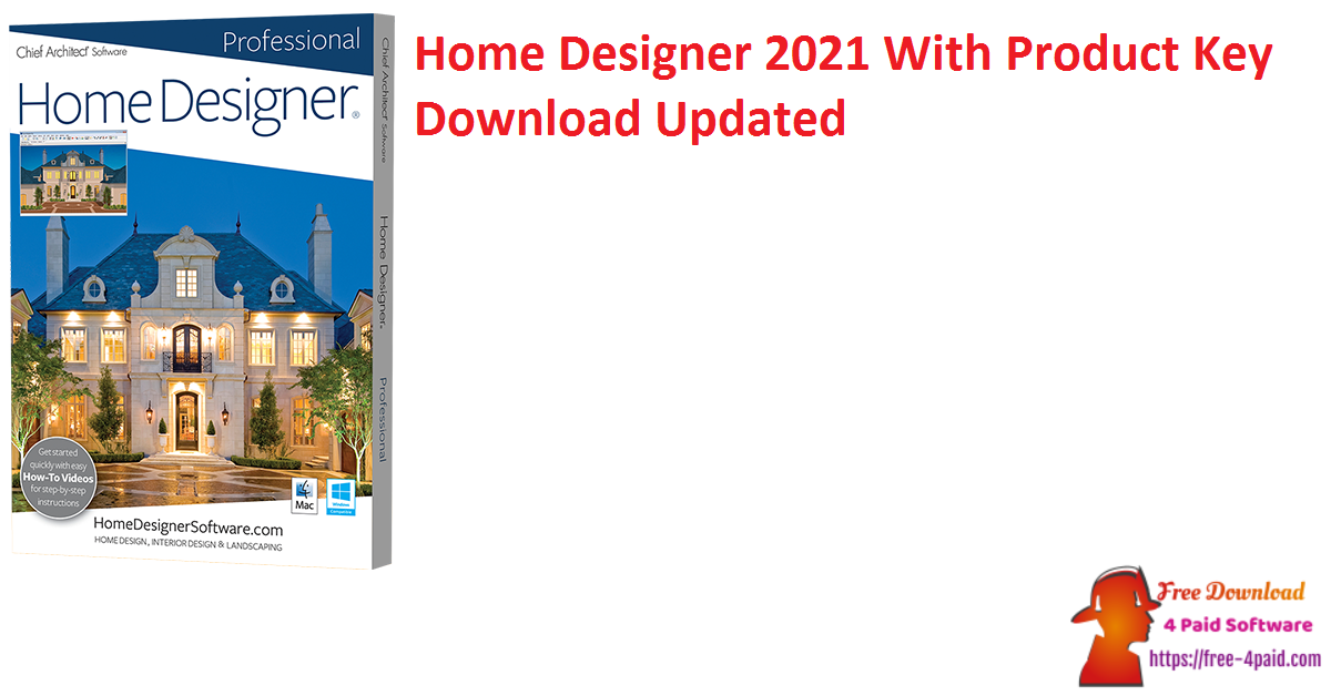 Home Designer 2021 With Product Key Download Updated