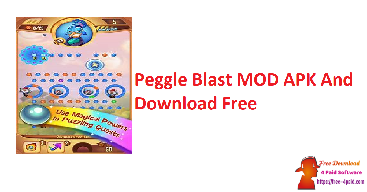 Peggle Blast MOD APK And Download Free