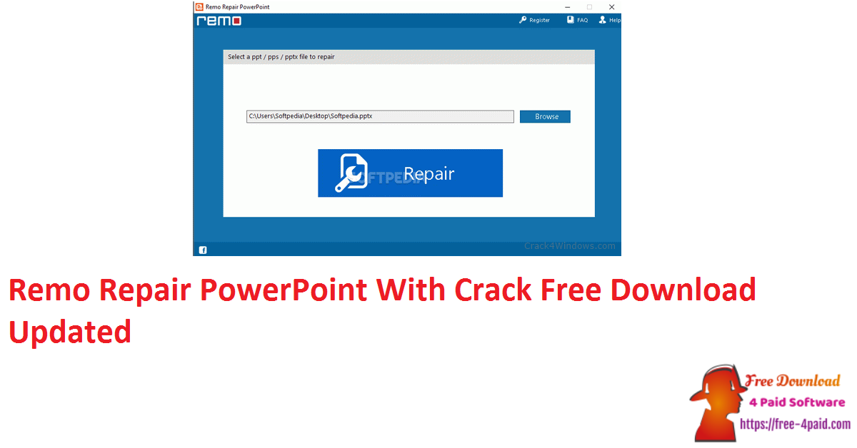 Remo Repair PowerPoint With Crack Free Download Updated