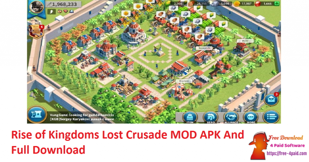 Rise of Kingdoms Lost Crusade MOD APK And Full Download